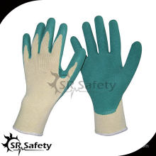 SRSAFETY 13gauge knited liner coated latex on palm gloves